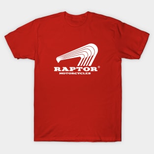 Raptor Motorcycles - White T-Shirt